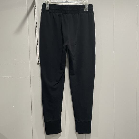 Free People Movement Sunny Skinny Sweatpants Medium Black Joggers Activewear - Picture 3 of 6